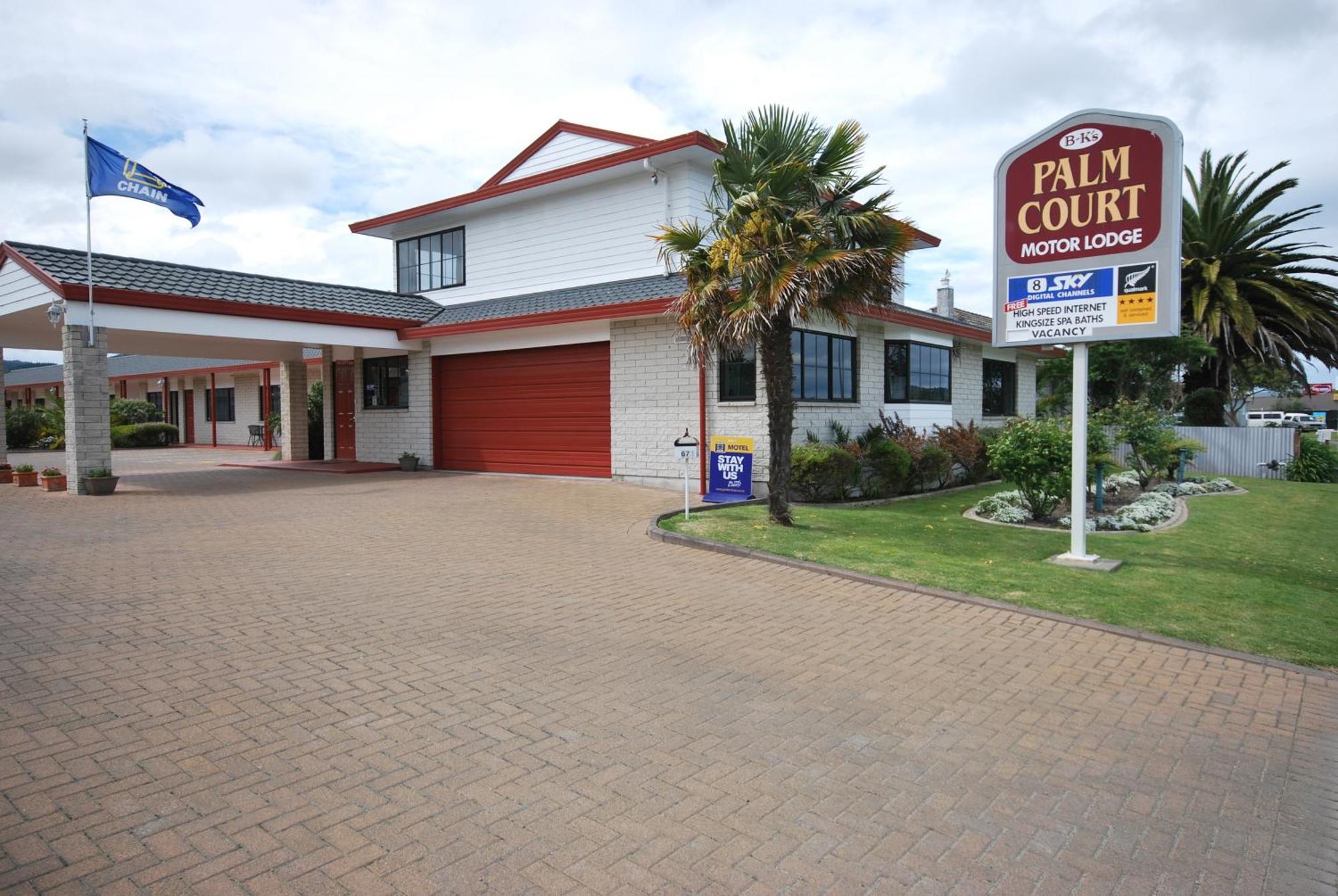 Bks Palm Court Motor Lodge Gisborne Eksteriør bilde